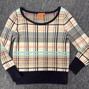 Tory Burch Light weight Sweater , Small, Multicolored